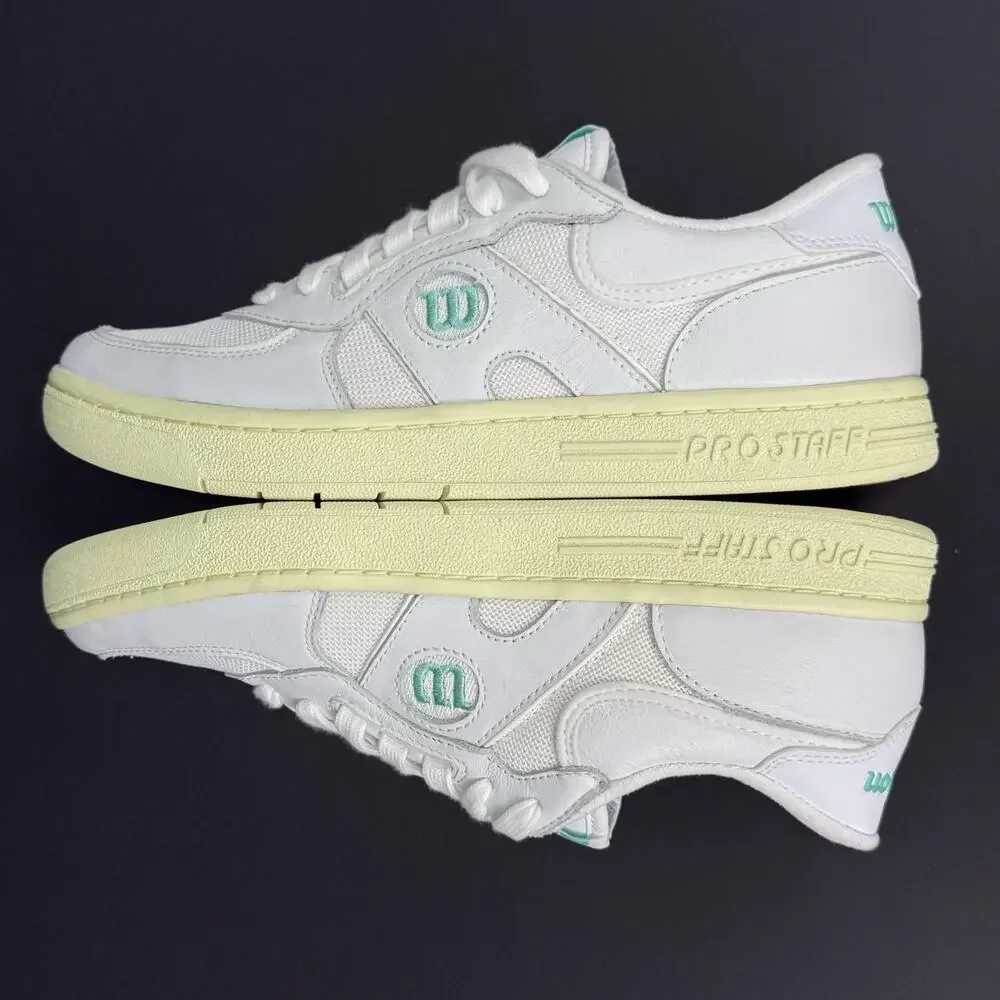 Wilson Pro Staff Classic SAMPLE Tennis Shoes Men’s 9 / Women’s 10.5 White New
